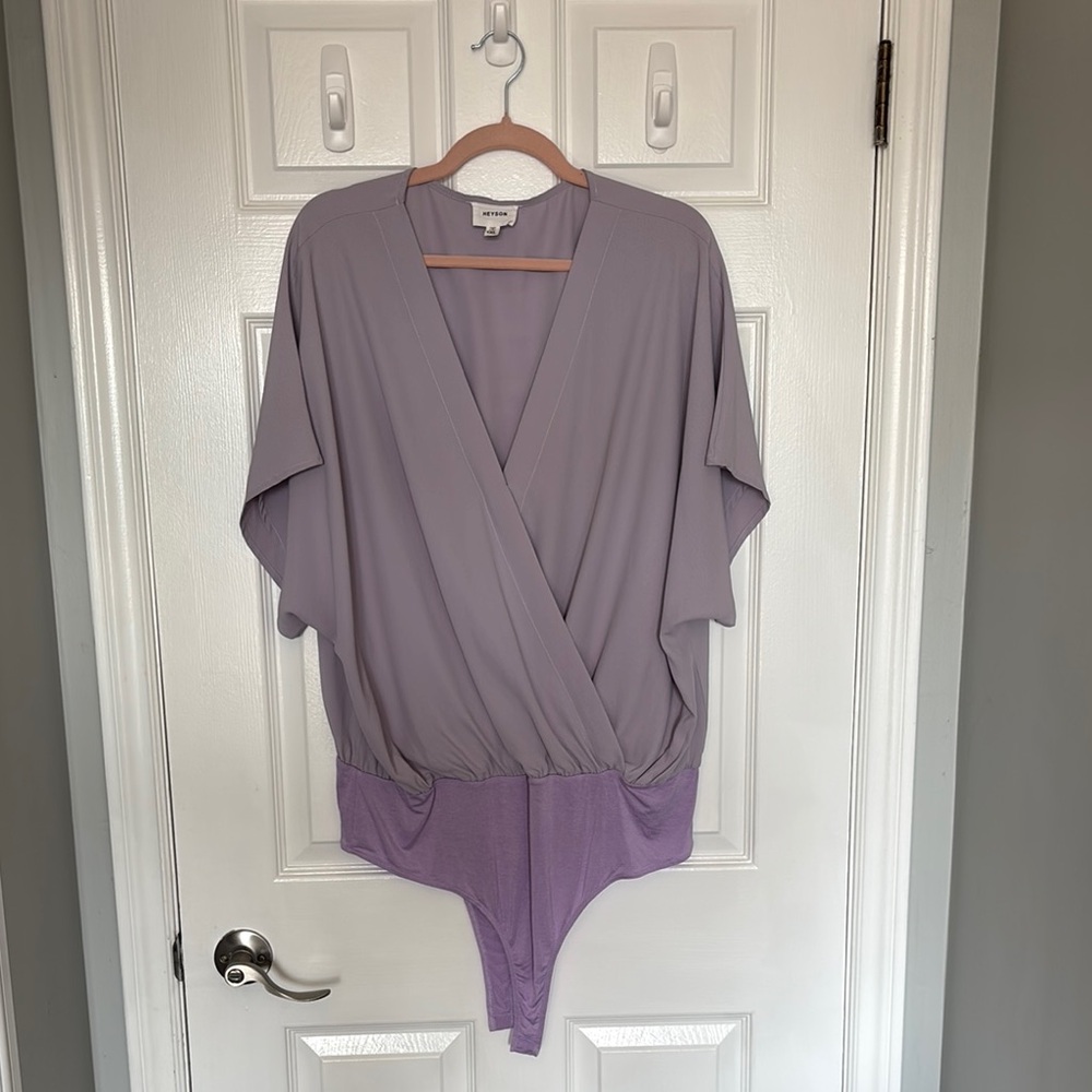 NWOT Lavender Bodysuit